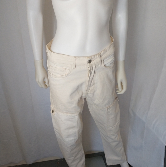 Zara Denim - Zara size 29 white denim